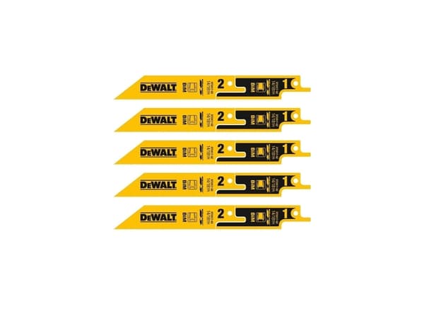 Dewalt Breakaway sahanterät 152mm 14/18TPI 5kpl (DT2417-QZ)