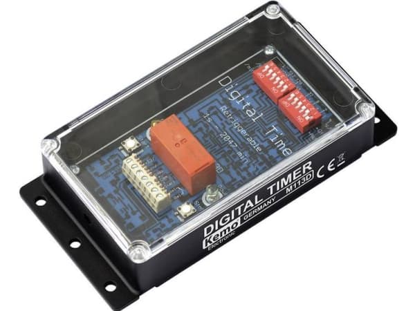 Kemo M113D Tidsknapp Färdig enhet 12 V/DC