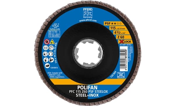 PFERD 67666116, 11,5 cm, 13300 RPM, 60 g, 10 kpl