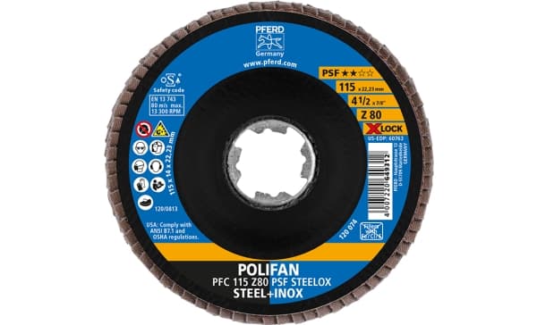 PFERD 67668116, 11,5 cm, 13300 RPM, 80 g, 10 stykker