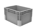 Pikkukuva 1 / 3: Plastkasse 400x300x235mm grå - Polypropylen, EuroClick