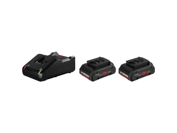 Bosch STARTERSÆT PC 18V 2X4AH M/GAL 18V-40