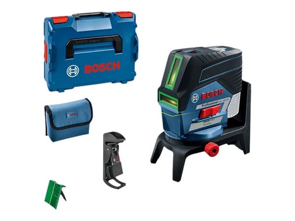 Bosch Professional GCL 2-50 CG - Laservattenpass - 50 m Svart, Blå