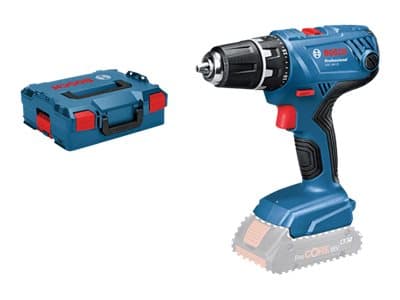 Bosch Light Series GSR 18V-21 Professional - Drill/driver - trådløs - 2 hastigheter - nøkkelfri borhylse 13 mm - 55 N·m - uten batteri - 18 V - SOLO