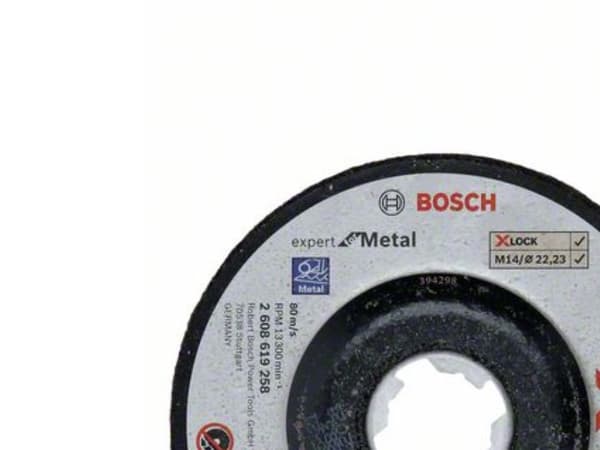 Bosch Expert for Metal - Hiontakiekko - metalliputkille, ei-rautametalleille, teräkselle, metalliprofiileille - 115 mm - raekoko: A30T-BF