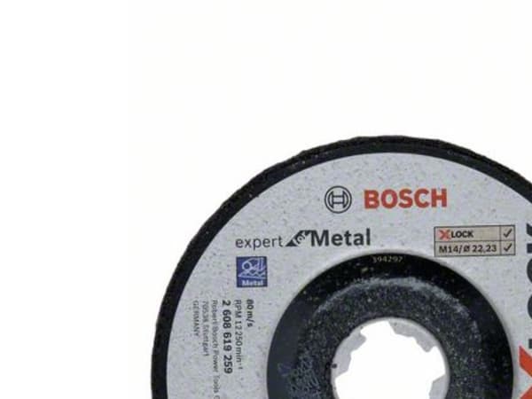 Bosch Expert for Metal A 30 T BF - Slipskiva - för metall - 125 mm - X-LOCK