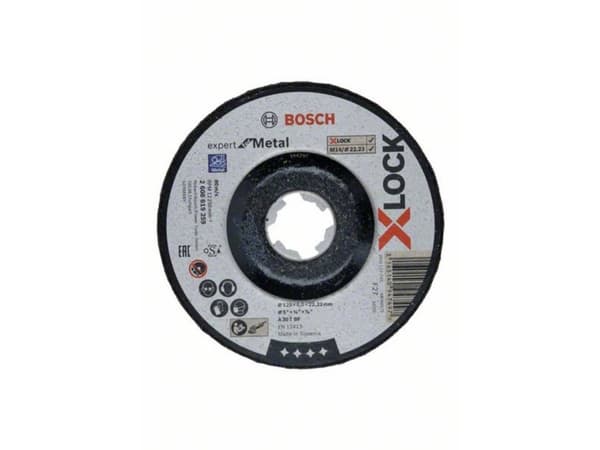 Bosch Expert for Metal A 30 T BF - Slipskiva - för metall - 125 mm - X-LOCK