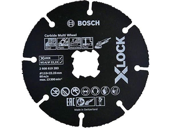 Bosch SKÄRSKÄR XL MULTIWHEEL HM 115X22,23MM