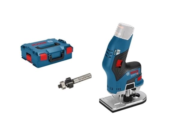 Bosch BATTERY MILLER GKF 12V-8 SOLO L-BOXX - Uten batteri og lader