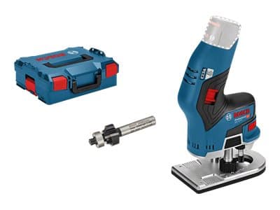 Bosch BATTERY MILLER GKF 12V-8 SOLO L-BOXX - Uten batteri og lader