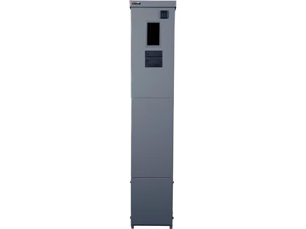 TRIARCA Mittausteline KSMÅ 481210 Mittauspöytä pistokkeella jalkaKxSxKxS: 1056x264x220mm Teräs IP34 harmaa RAL 7037