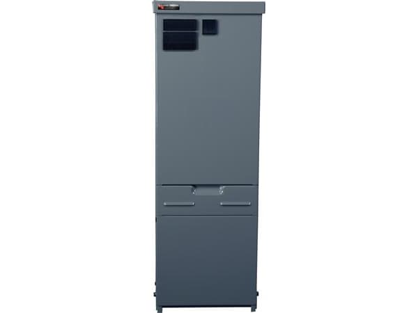 TRIARCA Kabelskab KSEÅ 3015094 leder skinnesystem 630A.Skab HxBxD: 700x330x198mmStål IP34D grå RAL 7037