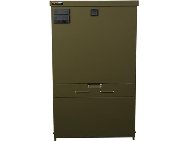 TRIARCA Kabelhantering KSEØ 3027094 ledarskensystem 630A.Skåp HxBxD: 700x594x198mmStål IP34D grönt