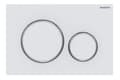 Miniatyrbilde 5 av 5: Geberit 115.882.JT.1, Spolplatta, Vit, Krom, Geberit, 246 mm, 12 mm, 164 mm
