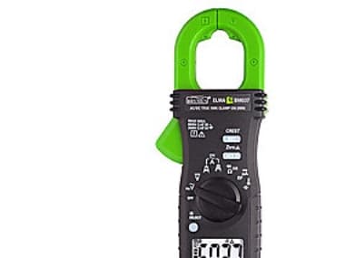 Elma BM037 sand RMS AC/DC tangamperemeter 0 - 600A AC/DC med temperaturmåling