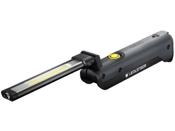 Led Lenser iW5R flex, Sort, IPX2, 600 lm, USB, 4 timer, 1 stykker