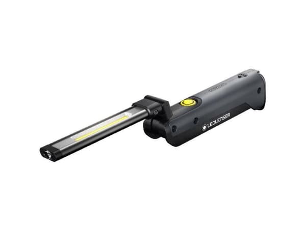 Led Lenser iW5R flex, Sort, IPX2, 600 lm, USB, 4 timer, 1 stykker