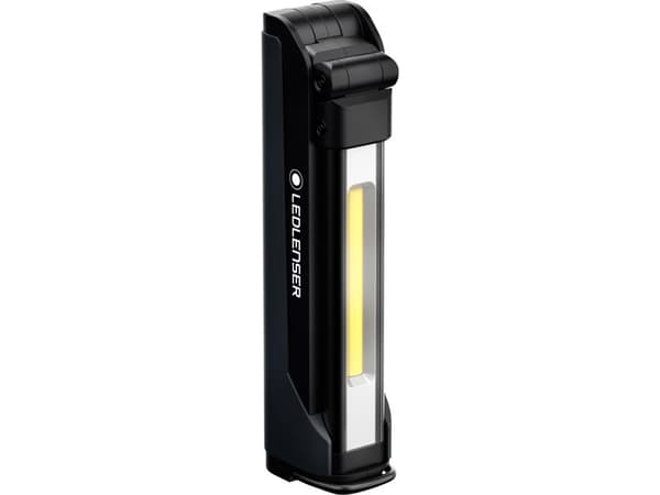 Led Lenser iW5R flex, Sort, IPX2, 600 lm, USB, 4 timer, 1 stykker