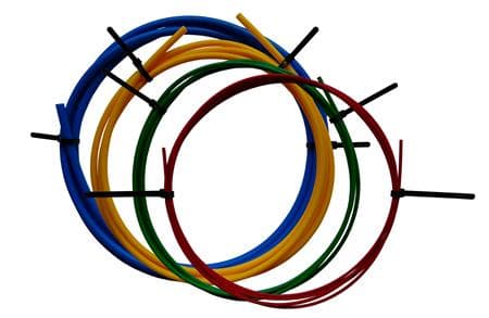 Putken taivutusjohdot, sarja 1/4", 3/8", 1/2" ja 5/8", L=4 m