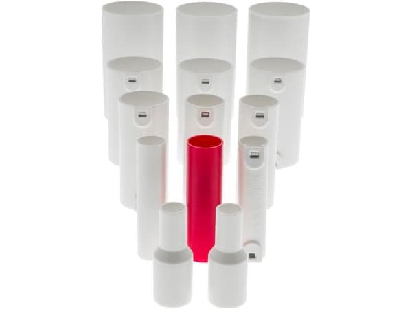PM FLEX NORDIC Halogeeniton Polycon-muhvi Ø 32 mm polypropeeni. 750N Valkoinen.