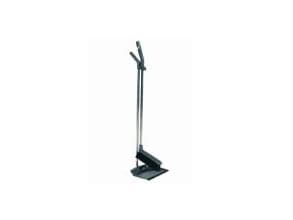 Fejebakke Vikan langskaftet 900mm plast/metal med kost grå,1 stk