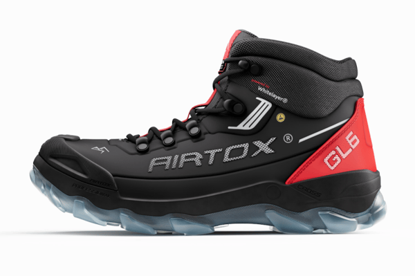 Airtox GL6 sik.støvle str. 43 - Whitelayer sømværn, G-force air sål, ergo alu tåkappe