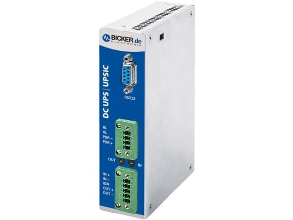 Bicker Elektronik UPSIC-1205D Teollisuuden UPS-järjestelmä (DIN-kisko)