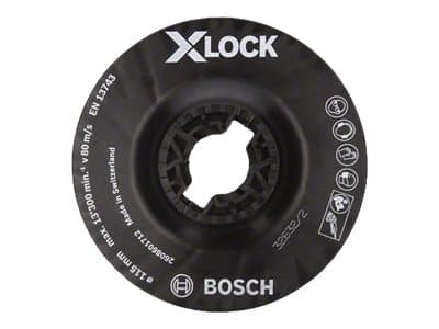 Bosch - Ryggingspute - 115 mm - X-LOCK - grovkorn: P80