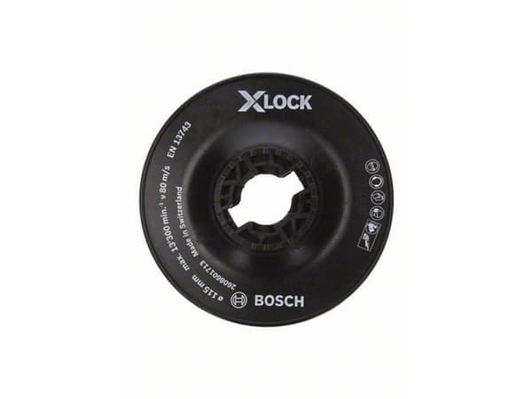 Bosch BAGSKIVE PLAST X-LOCK HARD 115MM