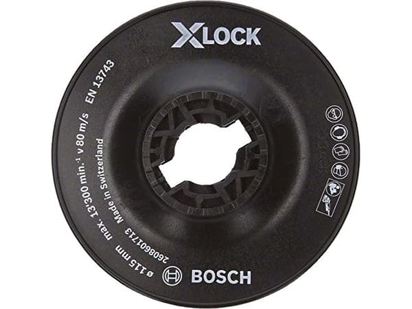 Bosch BAGSKIVE PLAST X-LOCK HARD 115MM