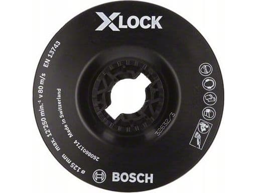 Bosch - Ryggingspute - 125 mm - X-LOCK