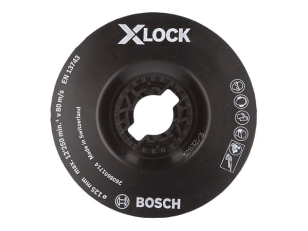 Bosch - Ryggingspute - 125 mm - X-LOCK