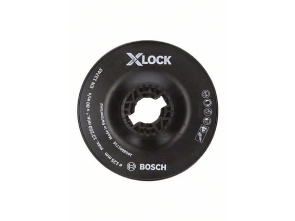 Bosch BAGSKIVE PLAST X-LOCK HARD 125MM