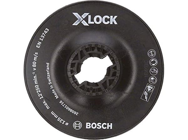 Bosch BAGSKIVE PLAST X-LOCK HARD 125MM