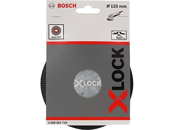 Bosch BAGSKIVE PLAST X-LOCK HARD 125MM