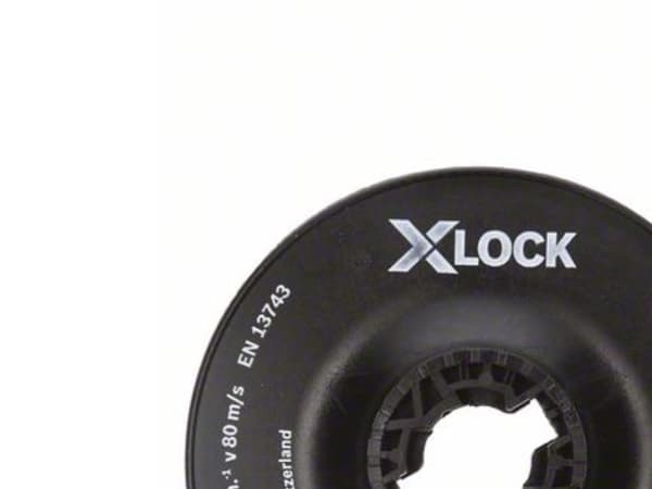 Bosch BAGSKIVE PLAST X-LOCK HARD 125MM