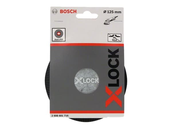 Bosch BAGSKIVE PLAST X-LOCK HARD 125MM
