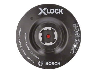 Bosch BAGSKIVE PLAST X-LOCK VELCRO 115MM BAGSKIVE PLAST X-LOCK VELCRO 115MM
