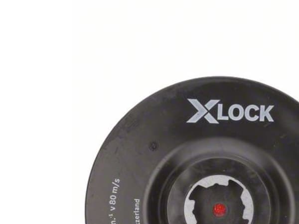 Bosch BAGSKIVE PLAST X-LOCK VELCRO 125MM