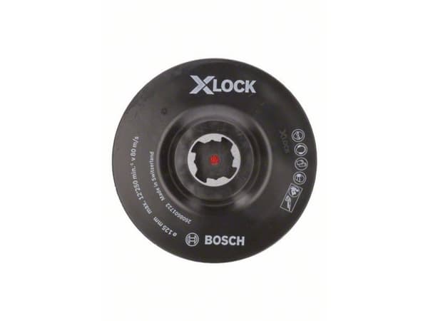 Bosch BAGSKIVE PLAST X-LOCK VELCRO 125MM