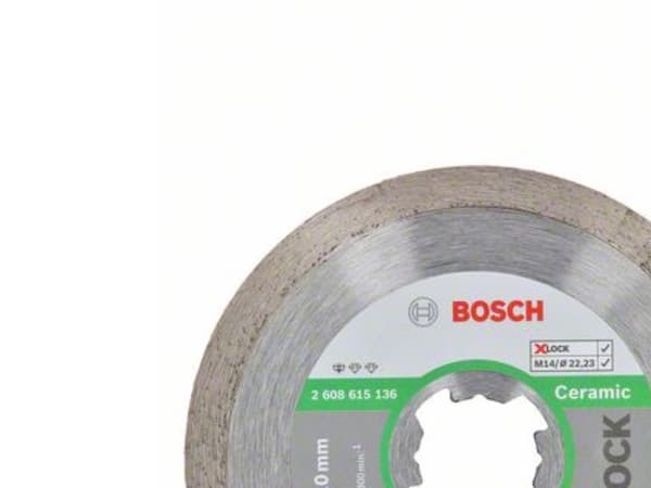 Bosch DIAMANTSKIVE X-LOCK STD CERAMIC 110XMM