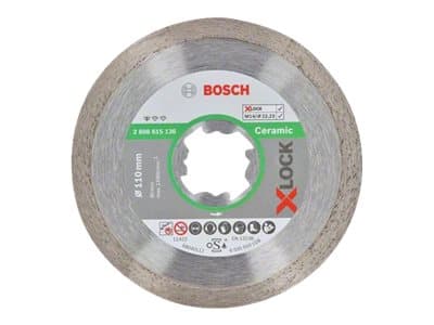 Bosch DIAMANTSKIVE X-LOCK STD CERAMIC 110XMM