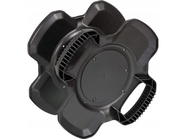 Brennenstuhl 1169700010, Jatkojohdon pidike, musta, 250 mm, 130 mm, 250 mm, 380 g