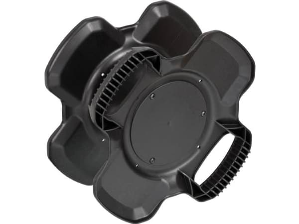 Brennenstuhl 1169700010, Jatkojohdon pidike, musta, 250 mm, 130 mm, 250 mm, 380 g