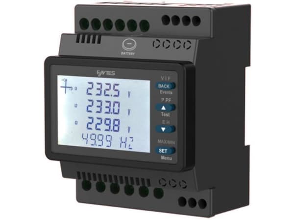 ENTES MPR-27S-23 Digitalt DIN-skinnemåleapparat