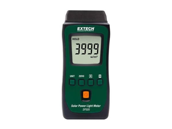 Extech SP505 SP505 Solcelleenergi-måleapparat 0 - 3999 W/m²