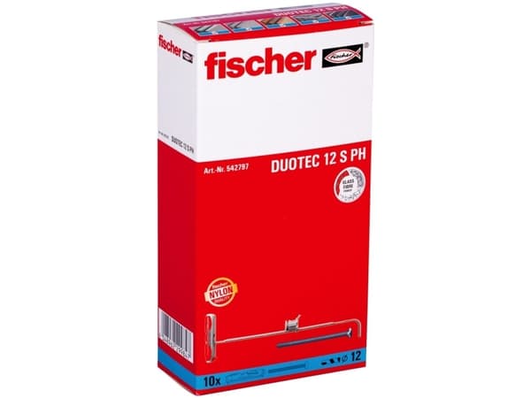 Fischer DUOTEC 12 S PH M Hulrumsrawplug 542797 10 st