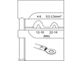Miniatyrbilde 1 av 4: Gedore 1830597, 56 g, 100 mm, 10 mm