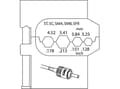 Miniatyrbilde 1 av 5: Gedore 1830678, 56 g, 75 mm, 30 mm