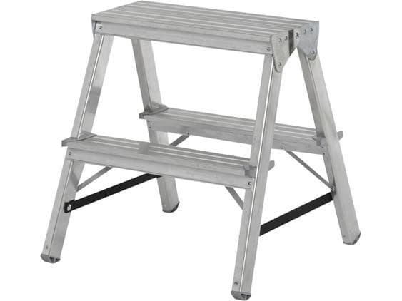 SILKEBORG STIGE Hobby arbejdsbuk aluminium 2x3 trin. Platformsmål: 131x365mm. Længde 0,65m
